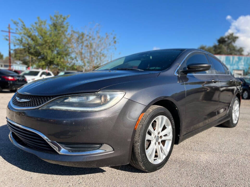 2016 Chrysler 200 for sale at J-R Auto Sales LLC in Houston, TX