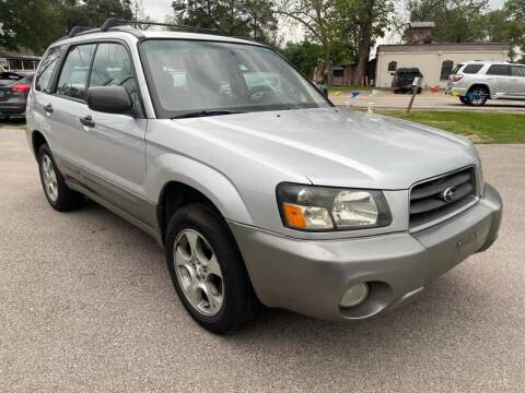 2003 Subaru Forester for sale at SIMPLE AUTO SALES in Spring TX