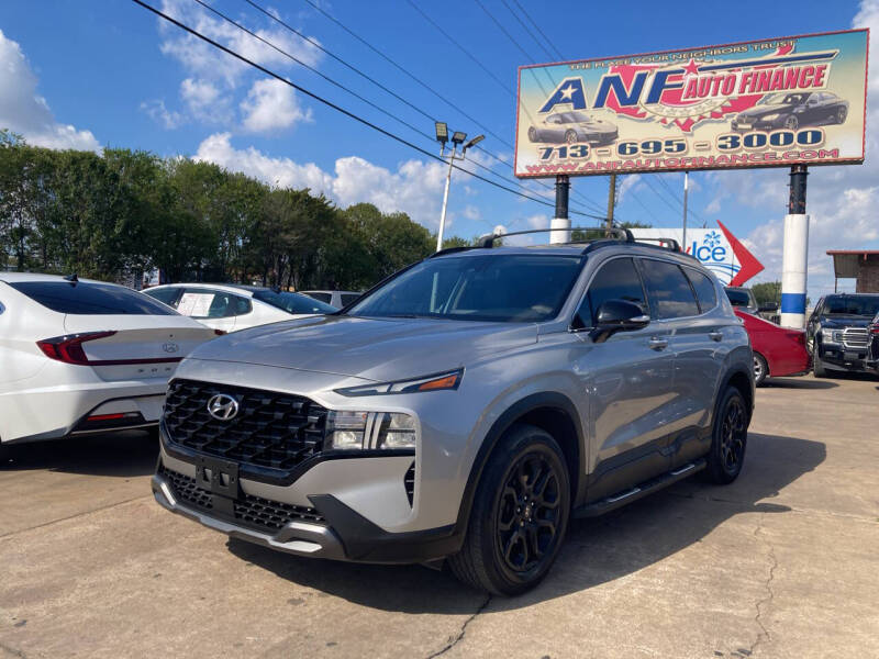 2022 Hyundai Santa Fe for sale at ANF AUTO FINANCE in Houston TX