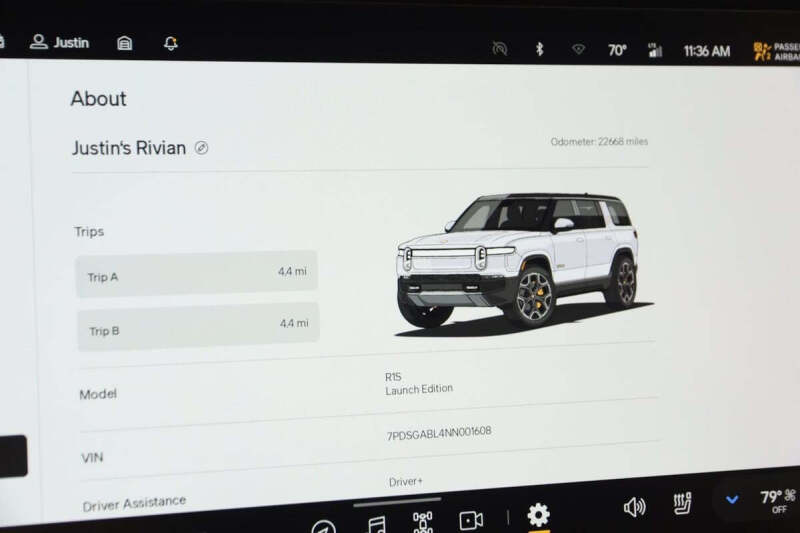 2022 Rivian R1S Launch Edition