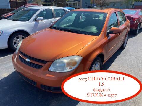 2005 Chevrolet Cobalt for sale at E & A Auto Sales in Warren OH