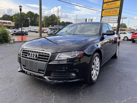 2011 Audi A4 for sale at DK Auto LLC in Stone Mountain GA