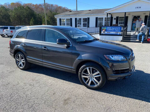 2015 Audi Q7 for sale at Billy Ballew Motorsports in Dawsonville GA