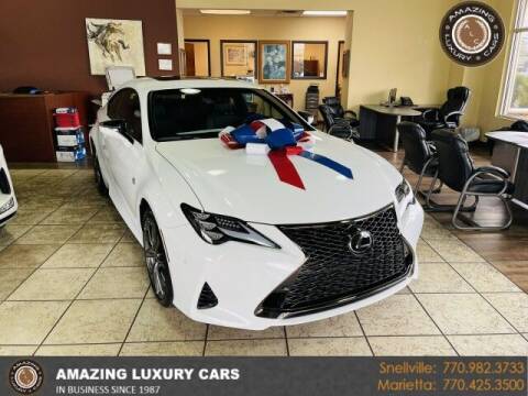 2021 Lexus RC 350 for sale at Amazing Luxury Cars in Snellville GA