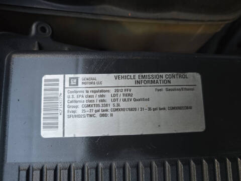 2012 Chevrolet Silverado 1500 LT