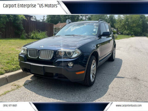 2008 BMW X3 for sale at Carport Enterprise in Kansas City MO