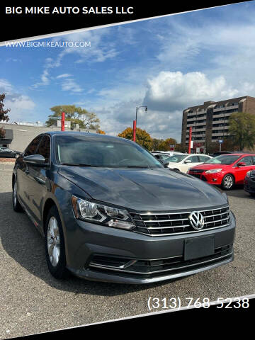 2016 Volkswagen Passat for sale at BIG MIKE AUTO SALES LLC in Lincoln Park MI