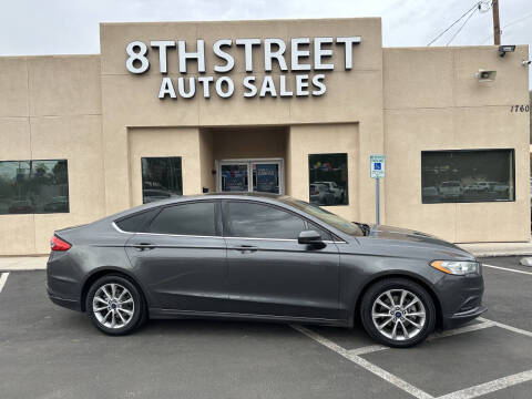 2017 Ford Fusion for sale at 8TH STREET AUTO SALES in Yuma AZ