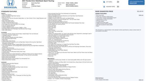 2021 Honda Civic Sport Touring