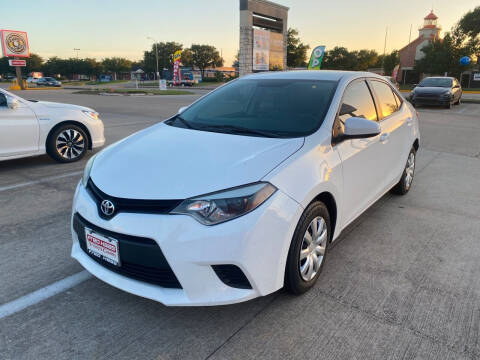 2015 Toyota Corolla for sale at Houston Auto Gallery in Katy TX