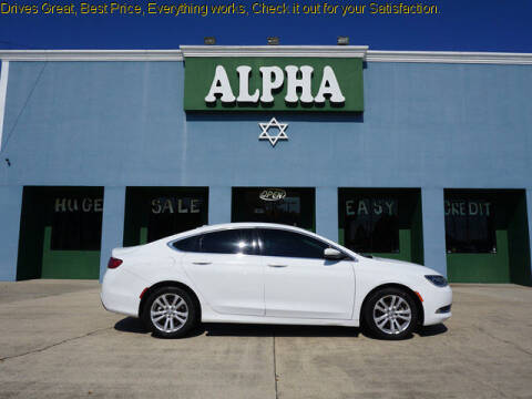 2015 Chrysler 200 for sale at ALPHA AUTOMOBILE SALES, LLC in Lafayette LA