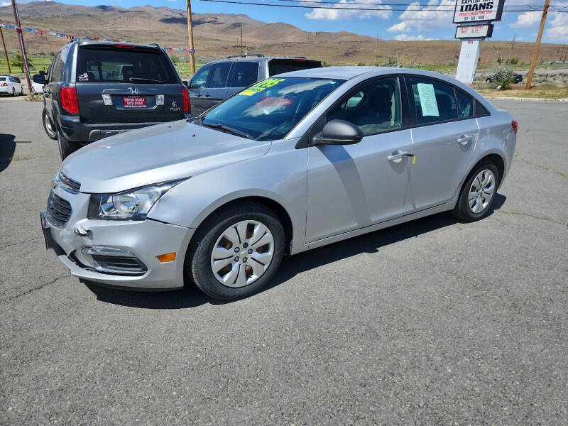 2015 Chevrolet Cruze for sale at Super Sport Motors LLC in Carson City NV