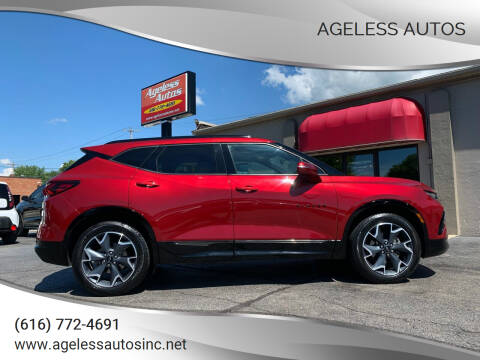 2020 Chevrolet Blazer for sale at Ageless Autos in Zeeland MI