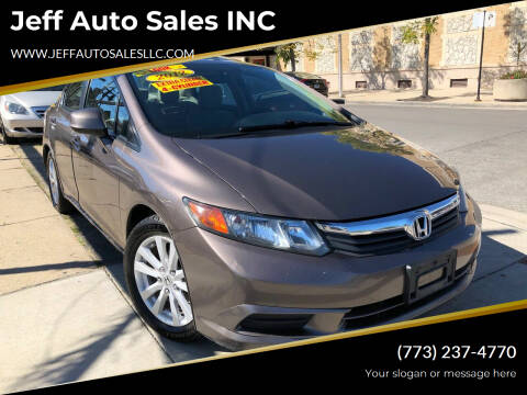 2012 Honda Civic for sale at Jeff Auto Sales INC in Chicago IL