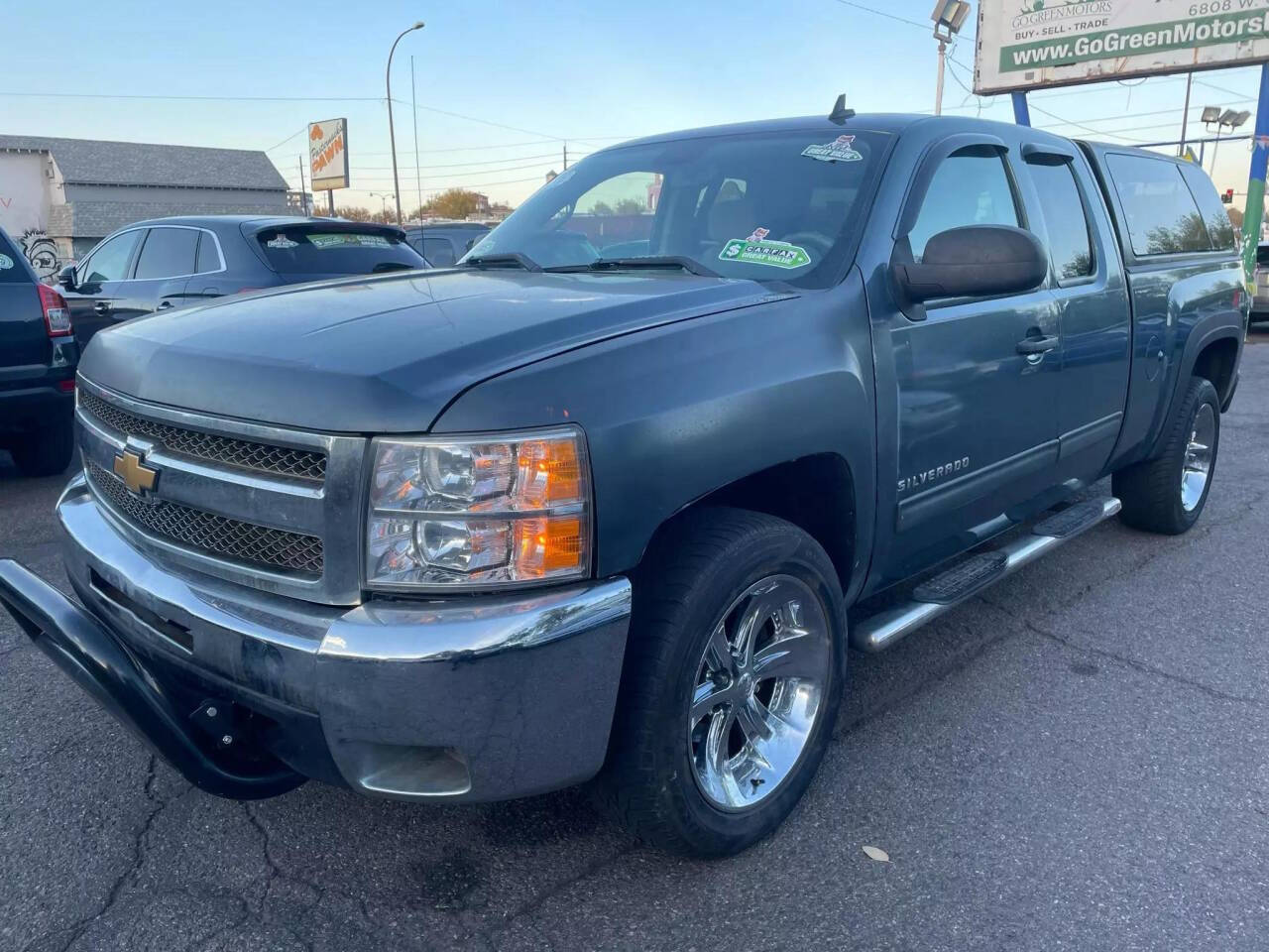 2012 Chevrolet Silverado 1500 for sale at GO GREEN MOTORS in Lakewood, CO