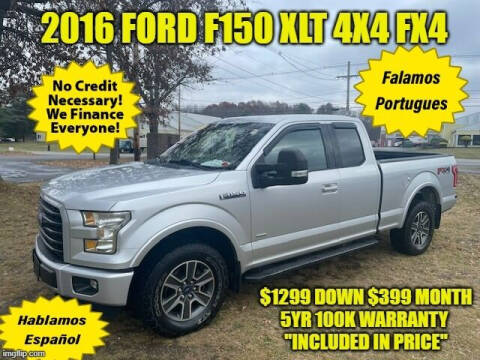 2016 Ford F-150 for sale at D&D Auto Sales, LLC in Rowley MA