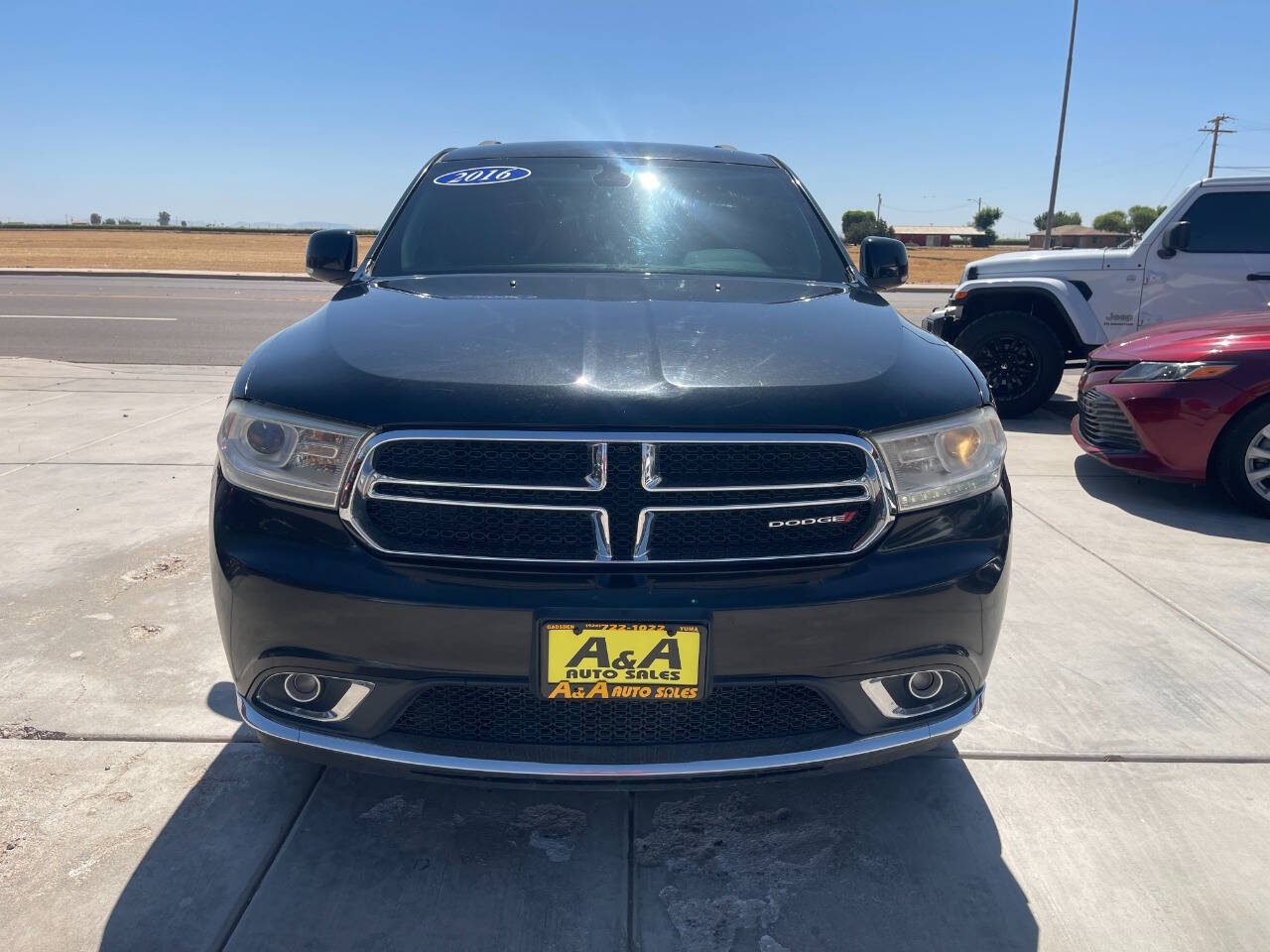Black 2016 Dodge Durango Limited Limited 4dr SUV 2