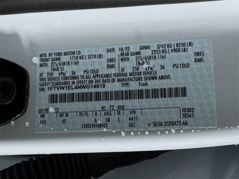 2022 Ford F-150 Lightning Pro