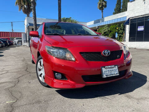 2009 Toyota Corolla for sale at Galaxy of Cars in North Hills CA