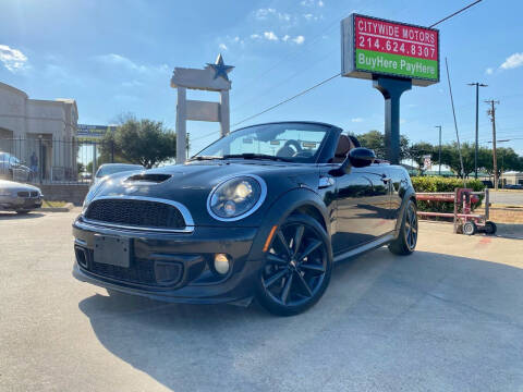 2013 MINI Roadster for sale at CityWide Motors in Garland TX