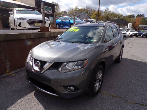 2015 Nissan Rogue for sale at WORKMAN AUTO INC in Bellefonte PA