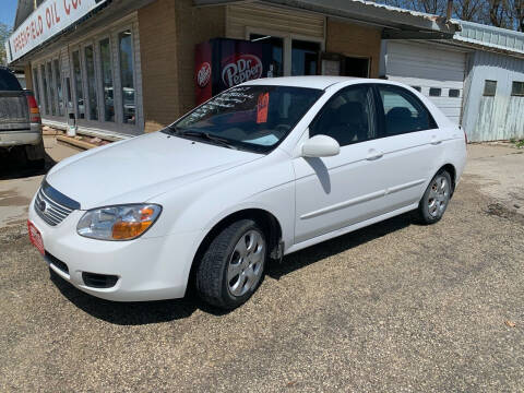 2007 Kia Spectra for sale at GREENFIELD AUTO SALES in Greenfield IA