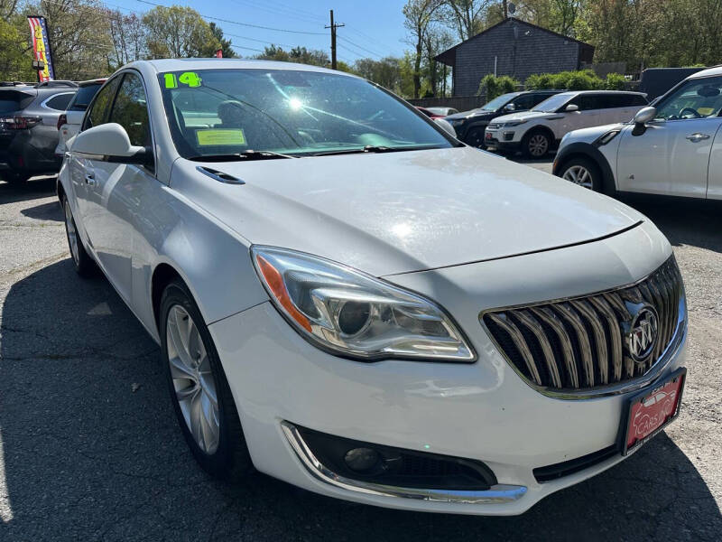 Used 2014 Buick Regal Premium 1 with VIN 2G4GN5EXXE9271868 for sale in Westport, MA