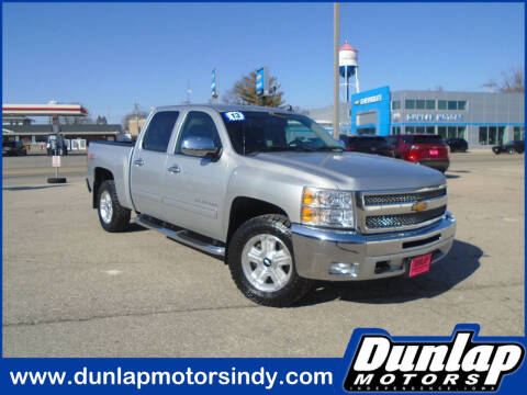 2013 Chevrolet Silverado 1500 for sale at DUNLAP MOTORS INC in Independence IA