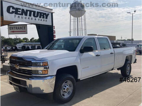 2018 Chevrolet Silverado 2500HD for sale at CENTURY TRUCKS & VANS in Grand Prairie TX