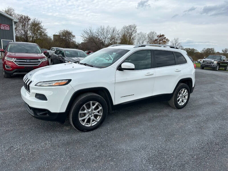 2014 Jeep Cherokee for sale at Riverside Motors in Glenfield NY