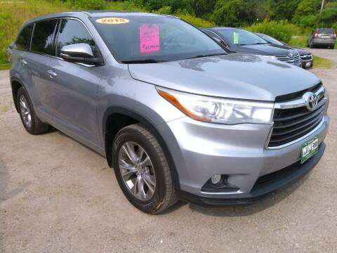 2015 Toyota Highlander for sale at Wimett Trading Company in Leicester VT
