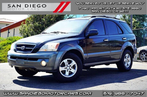 2006 Kia Sorento for sale at San Diego Motor Cars LLC in Spring Valley CA