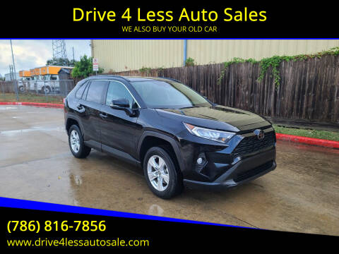 2021 Toyota RAV4 for sale at Drive 4 Less Auto Sales in Houston TX