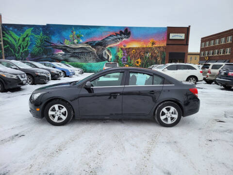 2014 Chevrolet Cruze for sale at RIVERSIDE AUTO SALES in Sioux City IA