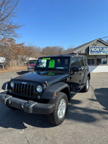 2018 Jeep Wrangler JK Unlimited for sale at Frontline Motors Inc in Chicopee MA