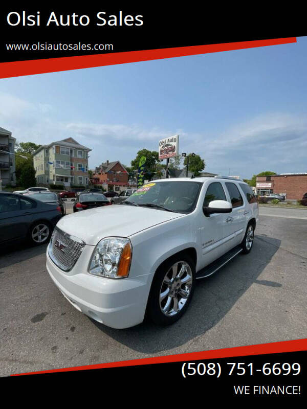 2007 GMC Yukon for sale at Olsi Auto Sales in Worcester MA
