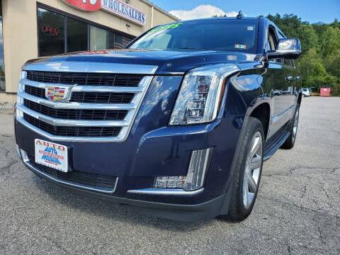 2018 Cadillac Escalade for sale at Auto Wholesalers Of Hooksett in Hooksett NH