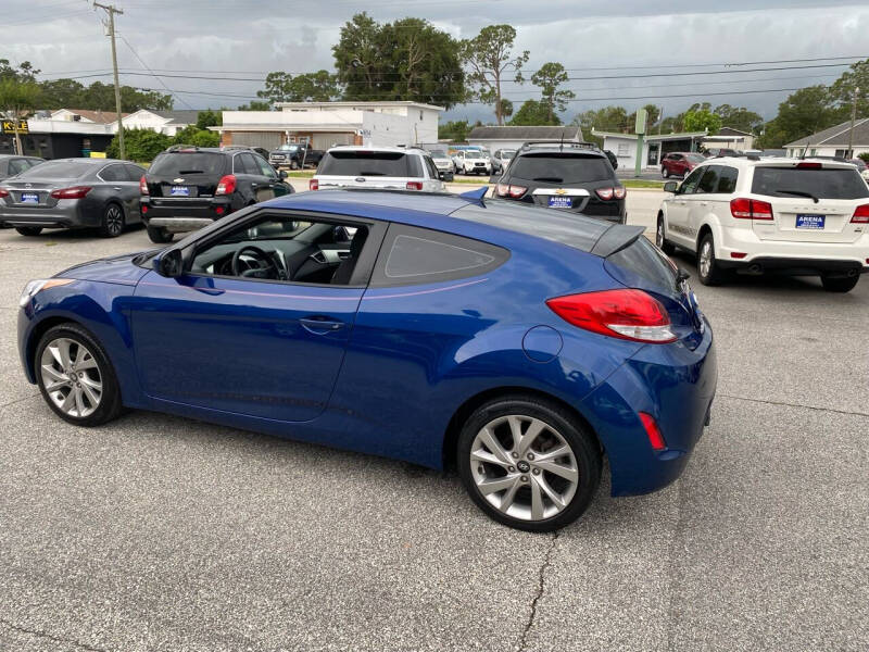 2016 Hyundai Veloster for sale at ARENA AUTO SALES,  INC. in Holly Hill FL