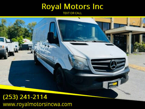 2014 Mercedes-Benz Sprinter Cargo for sale at Royal Motors Inc in Kent WA