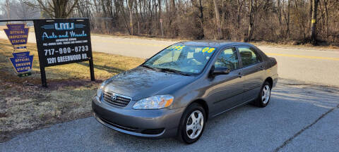 2008 Toyota Corolla for sale at LMJ AUTO AND MUSCLE in York PA