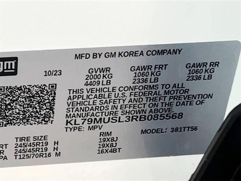 2024 Chevrolet TrailBlazer RS