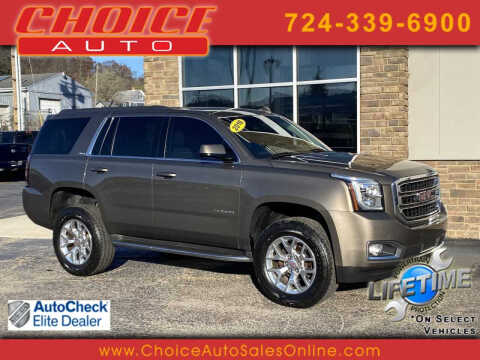 2016 GMC Yukon for sale at CHOICE AUTO SALES in Murrysville PA