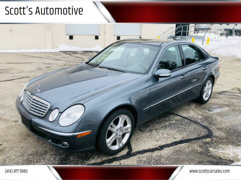 2005 Mercedes-Benz E-Class for sale at Scott's Automotive in South Milwaukee WI