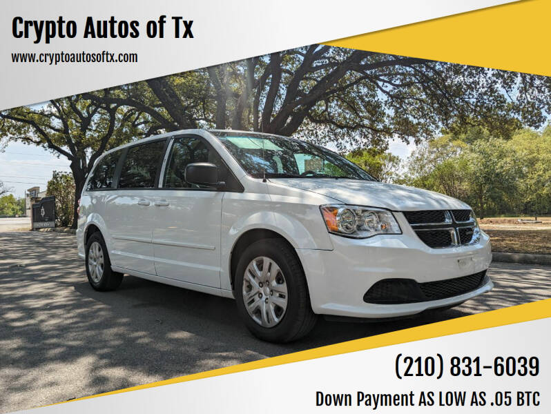 2016 Dodge Grand Caravan for sale at Crypto Autos of Tx in San Antonio TX