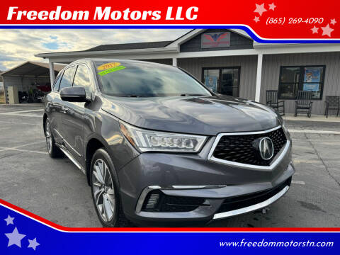 2017 Acura MDX for sale at Freedom Motors LLC in Knoxville TN
