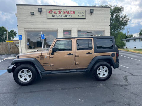 2015 Jeep Wrangler Unlimited for sale at C & S SALES in Belton MO