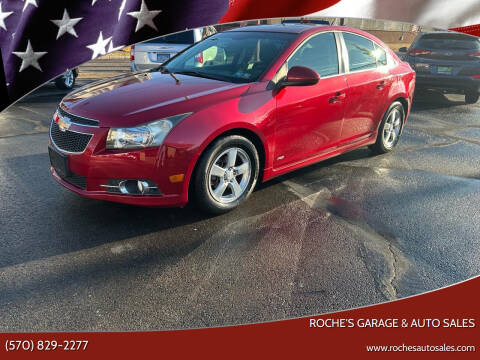 2012 Chevrolet Cruze for sale at Roche's Garage & Auto Sales in Wilkes-Barre PA