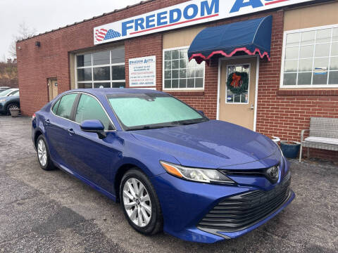 2018 Toyota Camry for sale at FREEDOM AUTO LLC in Wilkesboro NC