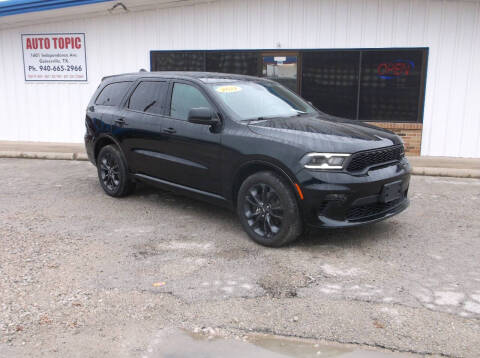 2021 Dodge Durango for sale at AUTO TOPIC in Gainesville TX