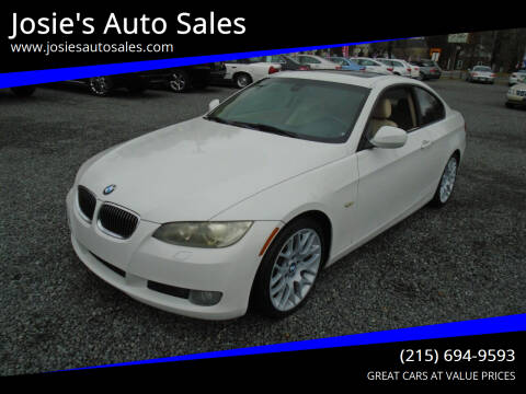2010 BMW 3 Series for sale at Josie's Auto Sales in Gilbertsville PA